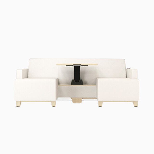 Wieland Sleep Too sofa classic front with table default