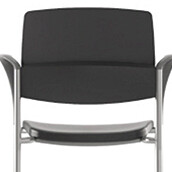 Plastic Back Panel Black