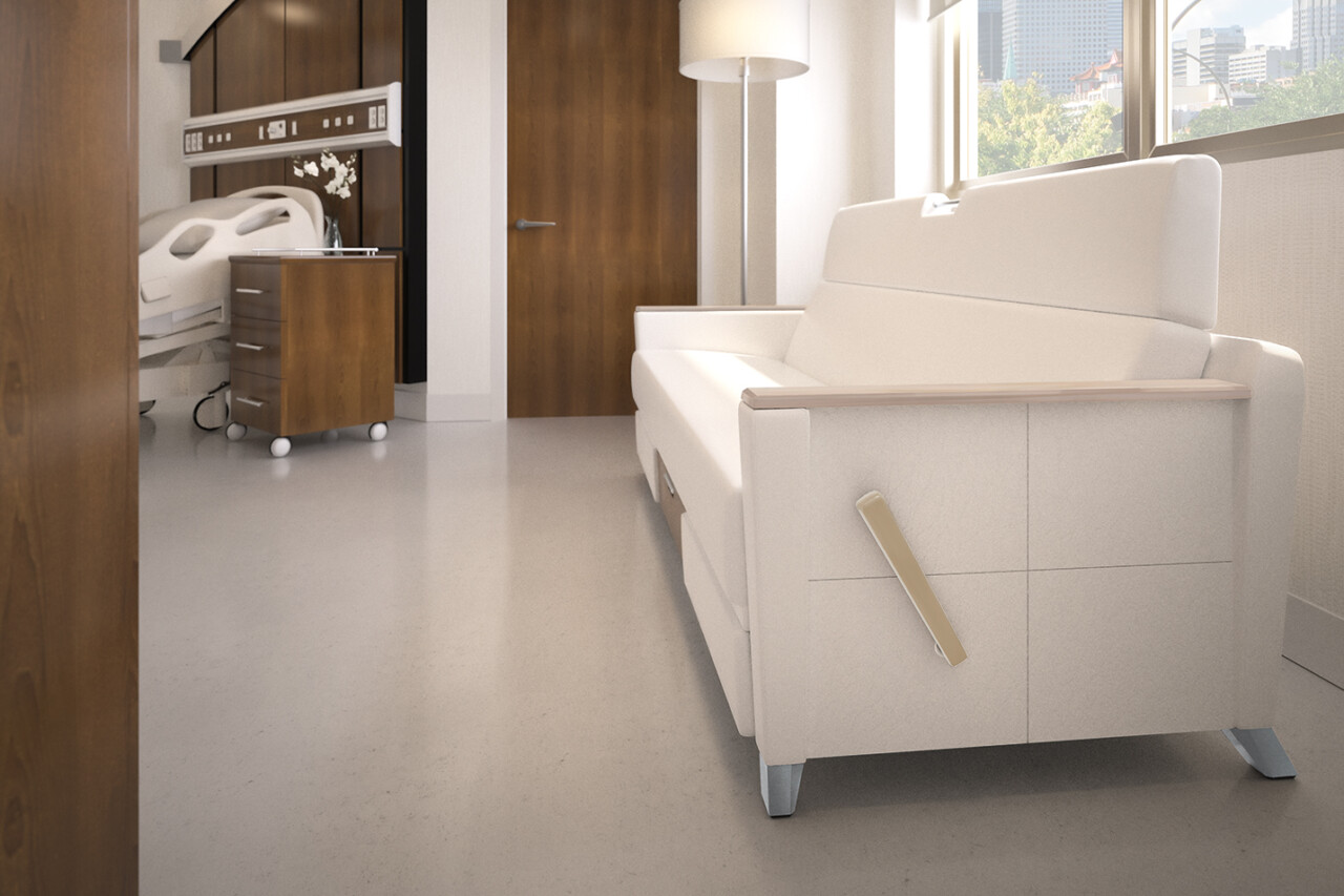 Allay sleep sofa metal feet and ss caps 2