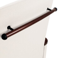 Cove recliner pushbar