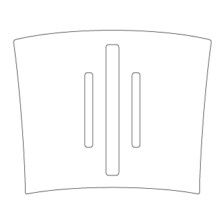 Plylok AWB3 S 3 slot back